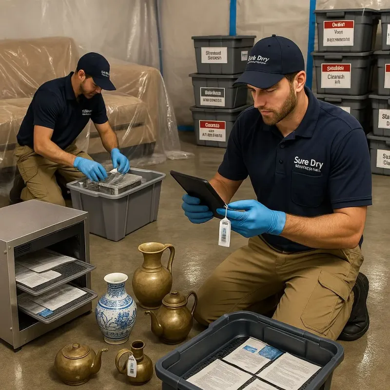 Content Protection and Restoration process in Little Elm, TX